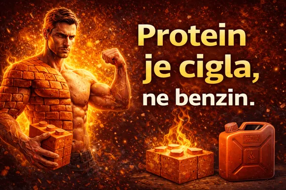 Šta su proteini - gradivni materijal, a ne gorivo